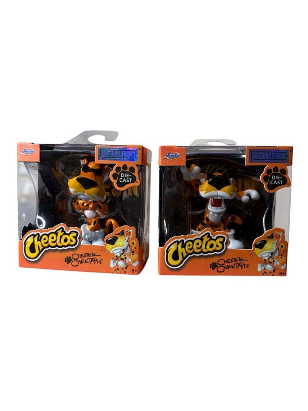 Cheetos Metal Figs Dia Cast Chester Cheetah Set of 2 New